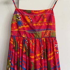 FARM Rio Colorful Strappy Maxi Dress
